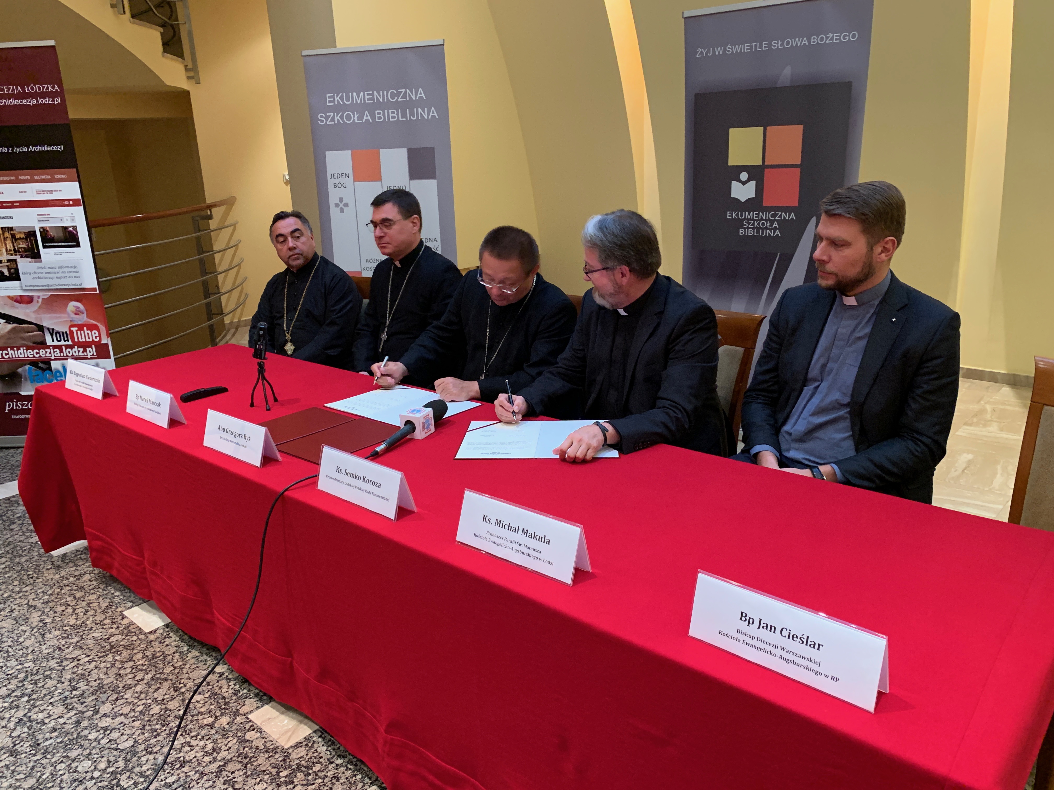 Erygowanie Ekumenicznej Szkoły Biblijnej w Łodzi